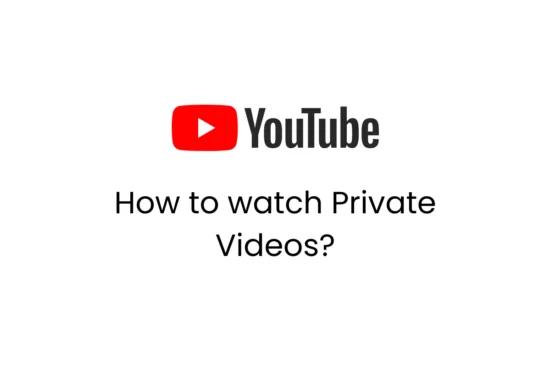 Private youtube videos